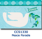 Peace Parade Charity Select Holiday Card